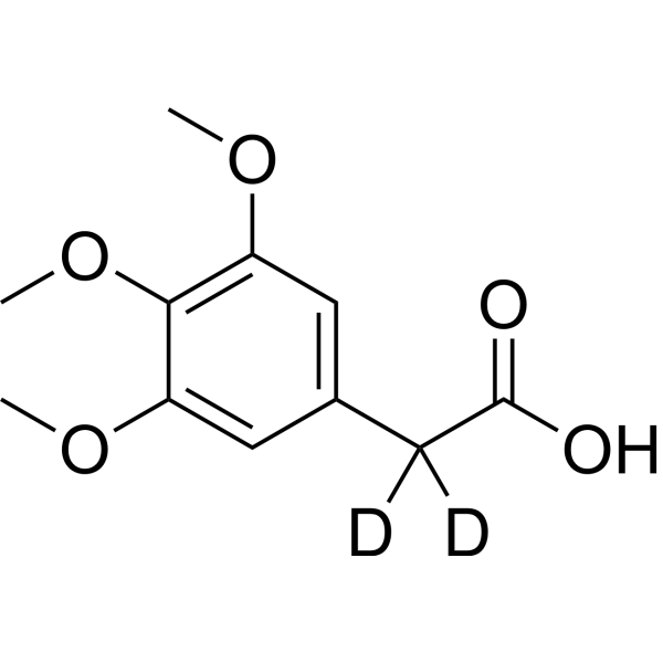 (3,4,5-Trimethoxyphenyl)acetic-2,2 Acid-d2 344299-45-2